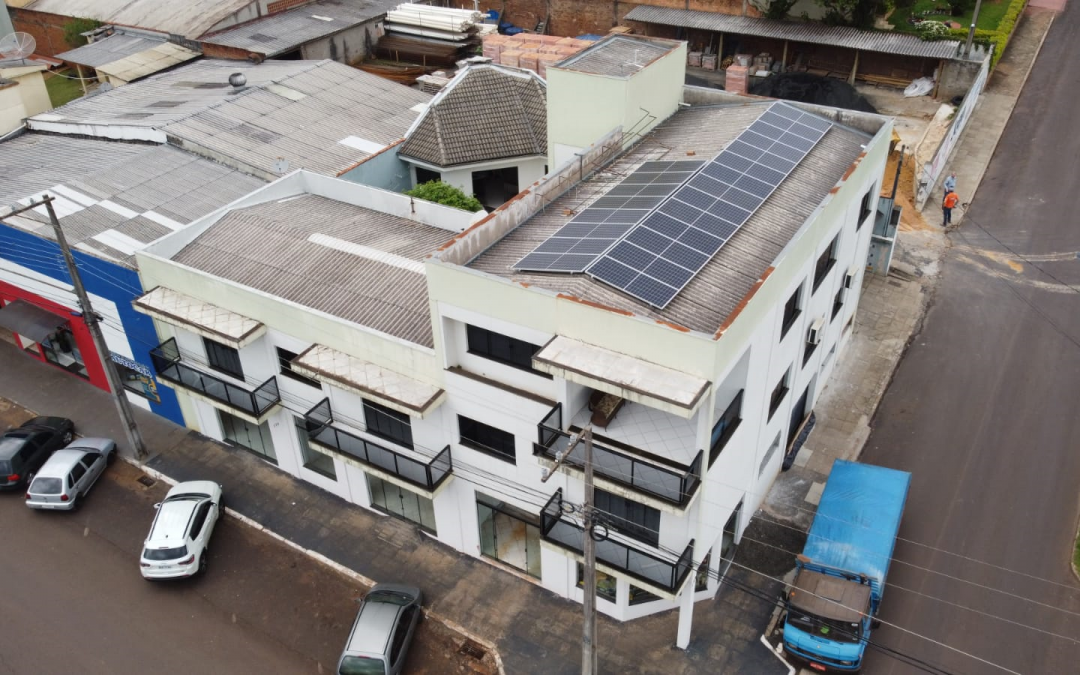 Gerador Fotovoltaico – 9,90 kWp – Coronel Vivida – Pr